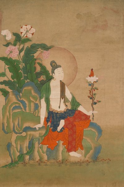 Avalokiteshvara, einer der Acht Großen Bodhisattvas von Unbekannt Unbekannt